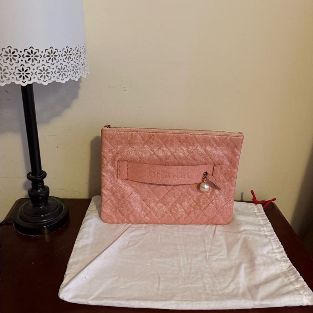 Chanel Pink Quilted Women's Bag